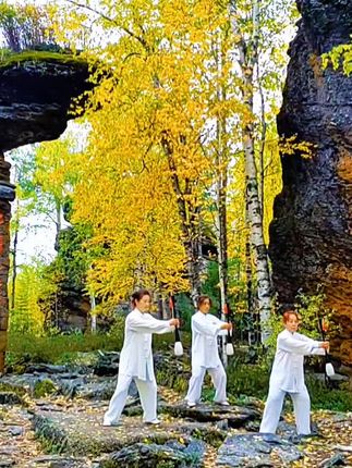 #钻石币充值 山水与太极相融,健康与快乐同行。#苍山石林景区 #太极团队 #中国传统文化之美 #金秋九月 @玲萱