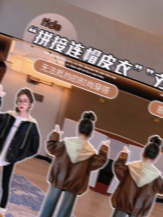 女童春秋洋气休闲时尚韩版连帽宽松中大童儿童夹克皮衣外套
