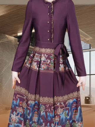 喜婆婆婚宴礼服国风连衣裙女2025新款十三行爆轻奢高级妈妈裙子#气质穿搭 #喜妈妈喜婆婆礼服 #国风新中式女装 #喜宴穿搭