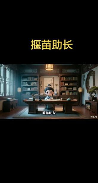 揠苗助长#成语 #成语积累