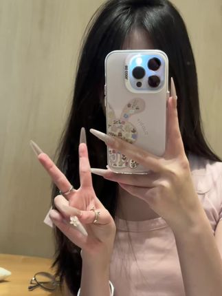 碎花兔子卡通手机壳,爱了爱了#这个手机壳真的长在我心巴上 #夏日小清新手机壳推荐 #ins手机壳高级感 #手机壳