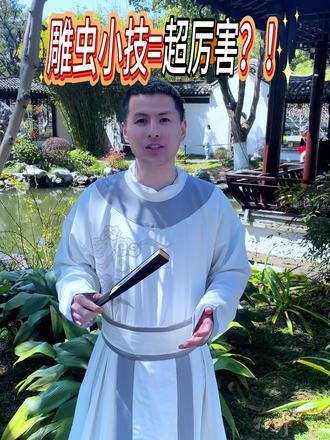 雕虫小技=微不足道?#成语故事 #典故出处 #典故 #成语