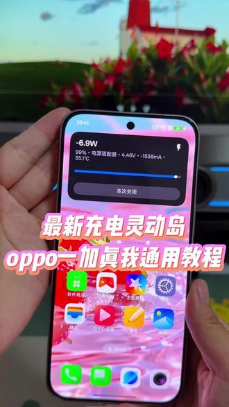 可以实时显示手机充电功率以及电流电压情况的充电灵动岛有用过吗,不仅过渡动画做的丝滑,就连锁屏状态下也可以实时展示,oppo一加真我手机通用版教程#玩机技巧#充电灵动岛怎么设置 #oppo充电灵动岛 #充电灵动岛