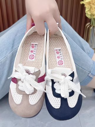 #透气舒适 #好穿不累脚 #脚宽脚胖都可以 #软底软面穿上超舒服