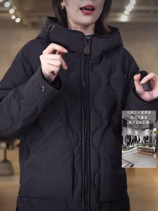 #休闲短款外套#时尚穿搭 #短款羽绒服#高级感十足#轻奢系列