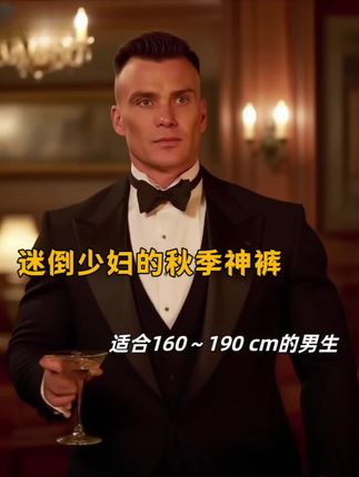 #男士休闲裤 #百搭裤子 #品质男装 #腿粗的男生适合穿什么裤子 #显高显瘦显腿长