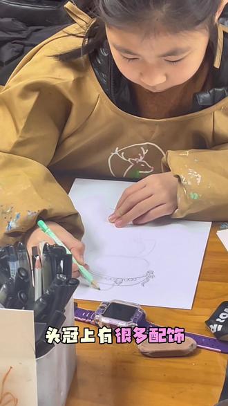 画门神#在拍一种很新的vlog #画画 #成长 #成长记录视频 @DOU+小助手 #画画使我快乐