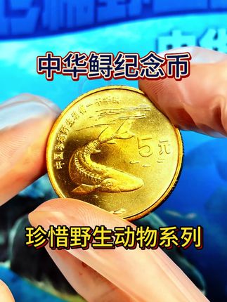 #中华鲟#纪念币#收藏#老钱币