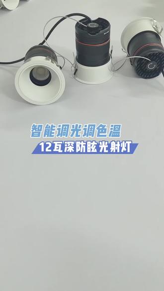 可控硅/0-10V/DALI调光调色温的,采用了原装美国普瑞芯片,显指97-98(全光谱)的,这个款式外径83mm,高度97mm,开孔75mm,功率12瓦,还可以定制开孔35/45/55/65/75/85/95mm的,适合高档酒店别墅使用。#灯光设计 #商业照明 #智能灯光