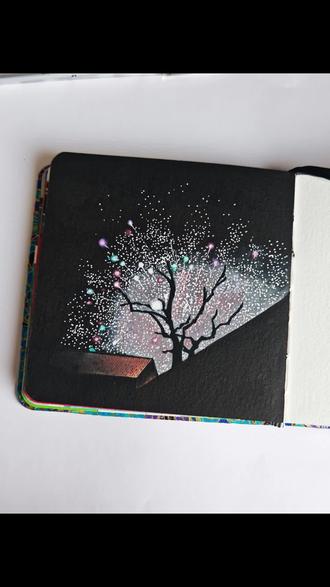 2分钟教你画一幅“烟花树”
烟花把它的浪漫给了干枯的树枝,让枯寂的岁月,开出永不熄灭的温柔
#画画 #画出我的赛博烟花 #零基础学画画 #新年画烟花#丙烯马克笔画