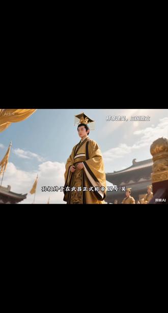 三国史第5集‖三国鼎立的标志——孙吴建立#历史