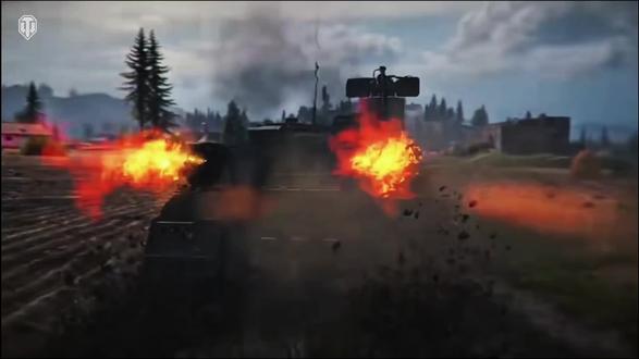 PTZ-78 首个装备火箭助推器的自行反坦克炮 #坦克世界