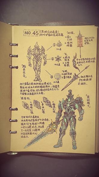 《异世界冒险笔记》提瓦特游记之层岩巨渊篇(一)针对护盾角色的机制原魔登场!#原神空月之歌 #提瓦特冒险笔记 #抖音绘画自习室