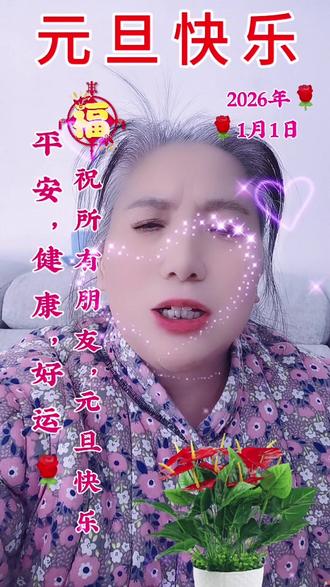 元旦快乐,马年心想事成