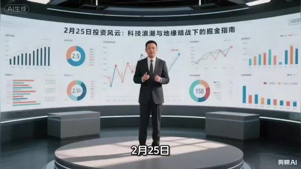 2月25日投资风云:科技浪潮与地缘暗战下的掘金指南!#黄金白银 #金融常识普及 #全球看点 @DOU+小助手 @DOU+上热门
