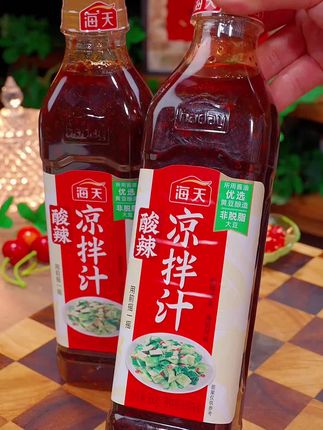 #凉拌菜 #酸辣爽口越吃越想吃 夏天这样吃真的很解馋!#海天凉拌汁
