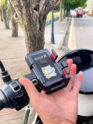#手机支架#电动车手机支架#摩托车手机支架#摩托车手机支架减震 #生活好帮手