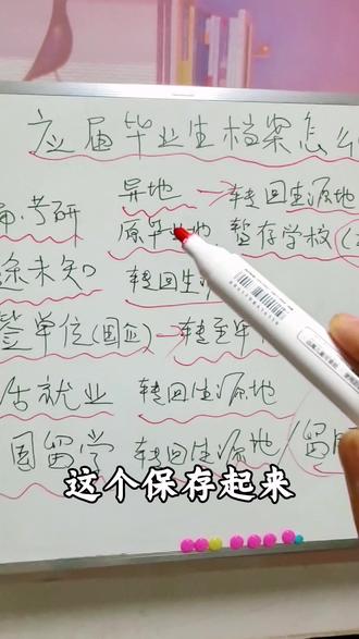26年应届毕业生怎么处理个人档案 #毕业档案存放 #应届生档案 #应届毕业生档案接收 应届毕业生档案怎么处理,不同计划不同的处理方法,不要搞混淆。