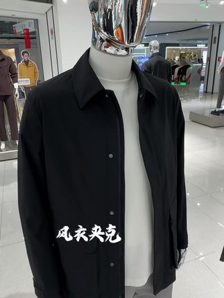 秋日温暖怀抱,感受贴心关怀#利郎简约男装 #风衣夹克