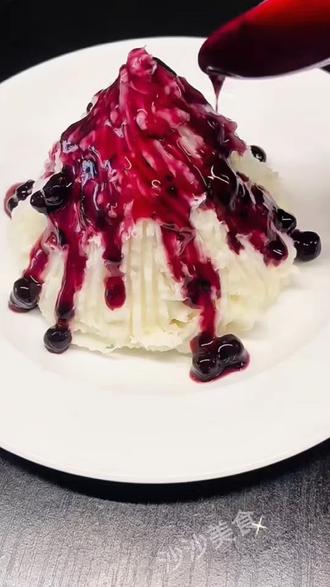 #山药泥蓝莓#教你做美食 #抖音美食推荐官