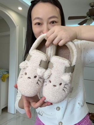 #软底软面巨舒服 #毛绒鞋子