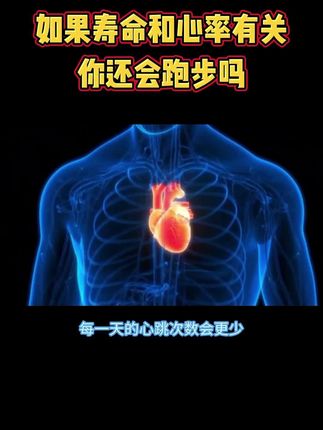 如果寿命和心率有关你还会跑步吗 #跑步 #健康科普 #心率跑 #中国功夫跑鞋 #这家店回头客超多