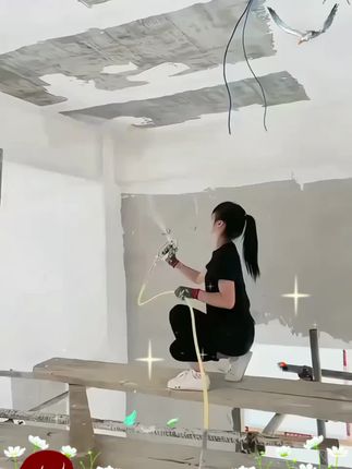 固瑞克同款G5喷枪高压无气喷涂机通用油漆涂料喷涂机厂家直销#油漆工#喷枪#平平爱分享#热门