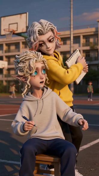 试了几次终于出了一个稍微满意一点的3.0版
屡教不改的骑士
不要再欺负小斗啦!
就是为什么这个ai一定要是抢画的剧情啊🥺
那还是骑斗99好吧
#AI人物和解故事 #抖音ai创作 #第五人格 #骑斗 #CP