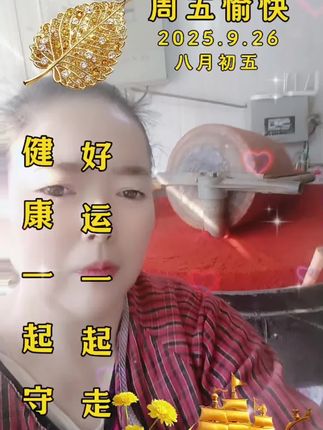 #万能的抖音 #记录我的生活 #传统工艺 陕西秦宇石碾辣椒面,需要的老板们看过