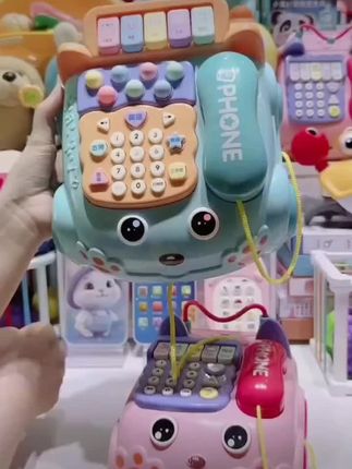 儿童电话机仿真座机益智玩具幼儿早教音乐电子琴女孩手机宝宝#儿童电话机 #益智玩具 #电话机 #儿童玩具 #玩具
