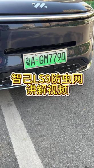 智己LS9进气格栅非常孔洞非常大,整个手都能伸的进去!平时跑高速柳絮和杂物很容易堵塞原车!可以安排这个防虫网!#智己 #智己汽车 #智己LS9