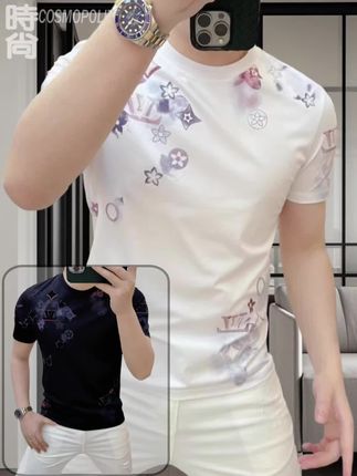 #夏季新款 #短袖t恤 #面料舒适透气 #谁穿谁好看 #爆款热卖中