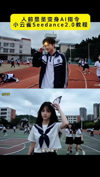 人前显圣变身ai指令教程来了 变身ai指令教程 人前显圣变身教程#小云雀AI #小云雀爆款马上成片 #小云雀seedance#芯有云雀创作飞跃 人前显圣ai教程 #由小云雀seedance2.0制作 人前显圣变身ai指令 人前显圣名场面ai指令 人前显圣变身名场面ai教程 在全校面前变身暴露身份指令 在全校面前变身ai教程