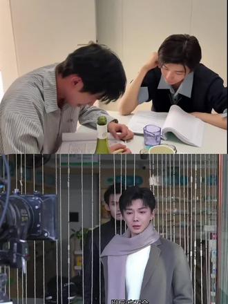 #那些年追过的剧 #花絮 #cp #郝熠然 #云旗 走戏,哭到停不下来……😭