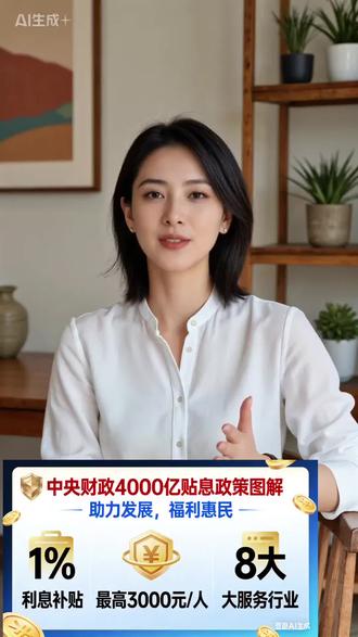 #每日分享 #4000亿 贴息政策 一个视频讲清楚 视频有点长 全是干货