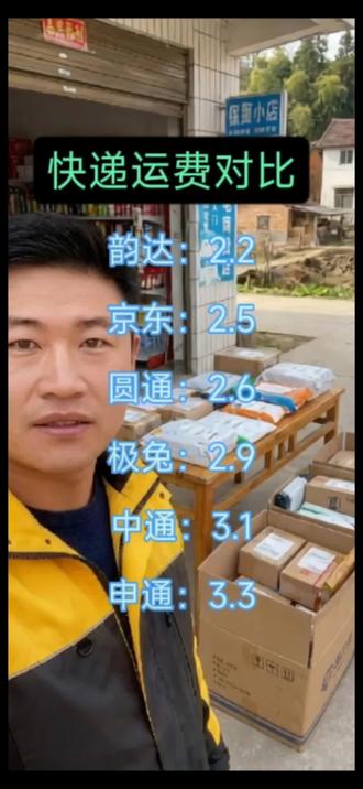 快递运费对比 #寄快递 #邮寄行李 #寄大件 #快递 #寄快递省钱