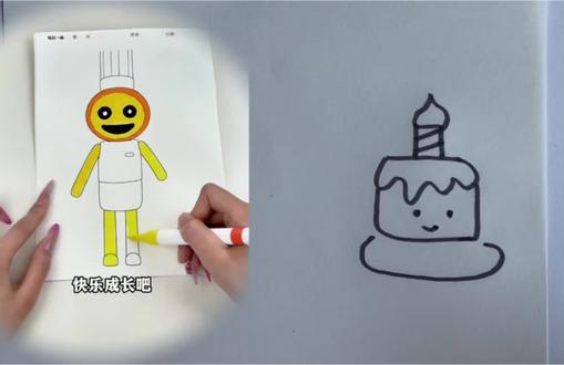 恭喜你被困在苏西的餐厅,需要画完所有的角色才能出去 #苏西的餐厅 #描摹本 #画画 #儿童绘画