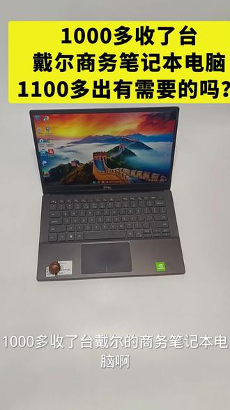 赔钱急出9新戴尔商务办公游戏本轻薄办公8G➕256GB 固态便携学生笔记本电脑