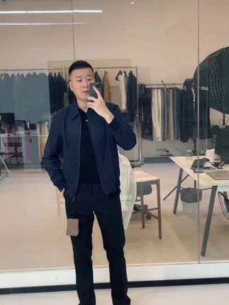 #品质男装 #今日穿搭 #高端男装 #秋季夹克