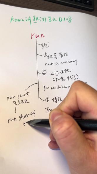 熟词生义,run-换意思,分数就上来了
#高考英语 #熟词生义 #高中英语 #完形填空 #高考单词