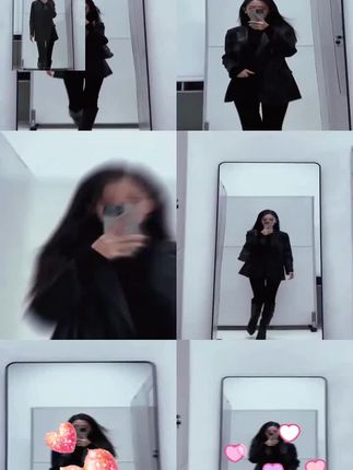 #女装西装外套#职场通勤 #穿出自己的风格 2025秋季新款黑色复古皮衣西装外套女宽松休闲气质高级感上衣女