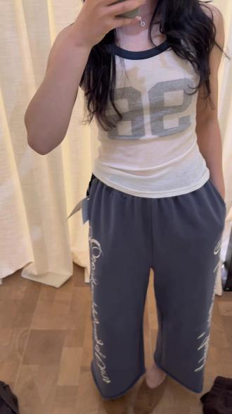 微胖辣妹必看!170/130斤TOROON潘面条条测评,美式 #辣妹运动服 #少女感运动套装 #运动健身穿搭 #美式辣妹背心 #韩系穿搭170 130斤TOROON测评