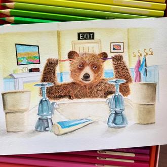 小熊的自我介绍
《帕丁顿熊》可能是我最认真观察的一部电影了,今天把小熊介绍给大家,希望各位友友喜欢😘
#治愈系 #手绘 #跟着抖音学画画 #插画