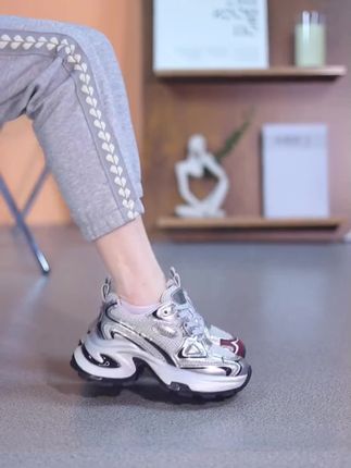 #老爹鞋#厚底松糕鞋 #休闲运动鞋#透气舒适 #好穿又好搭