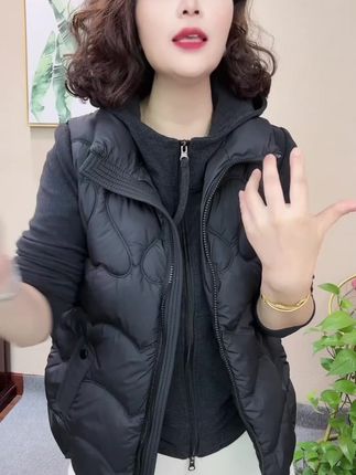 2025马夹休闲秋冬透气女士女款秋冬外穿棉马甲冬季#显瘦穿搭 #秋冬新款 #简单大方时尚款 #面料柔软舒适