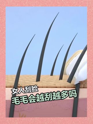 刮脸带来的好处可不仅仅是没了毛发皮肤显得白净嫩滑#脸毛 #唇毛 #刮毛 #电动刮毛刀 #薯条派脸部电动刮毛刀