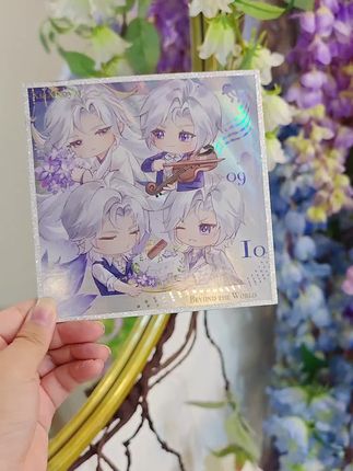 夏萧因生日色纸展示~fus还有余量~ #夏萧因 #世界之外 #99同人社 #夏萧因生日快乐