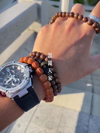#新中式金丝檀木手串 #配饰的重要性 #手串搭配 #原创手工 #手链控