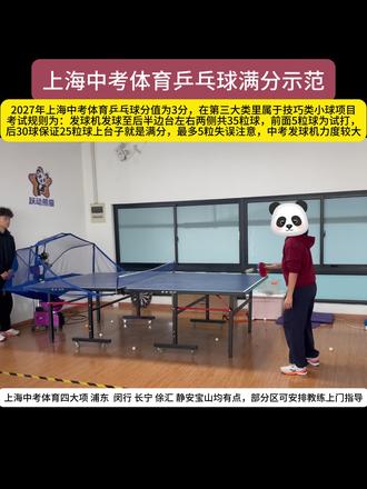 2027年上海中考体育乒乓球满分示范 2027年上海中考体育乒乓球满分示范#中考体育 #上海中考 #上海中考体育 #中考乒乓球 #乒乓球