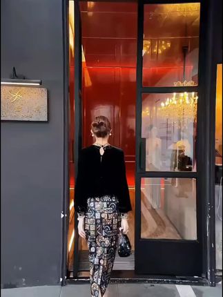 2025秋季新款新中式时尚洋气复古中国风气质两件套L11385#高级感穿搭 #气质女神范儿 #裙装穿搭 #气质轻熟风 #精致穿搭